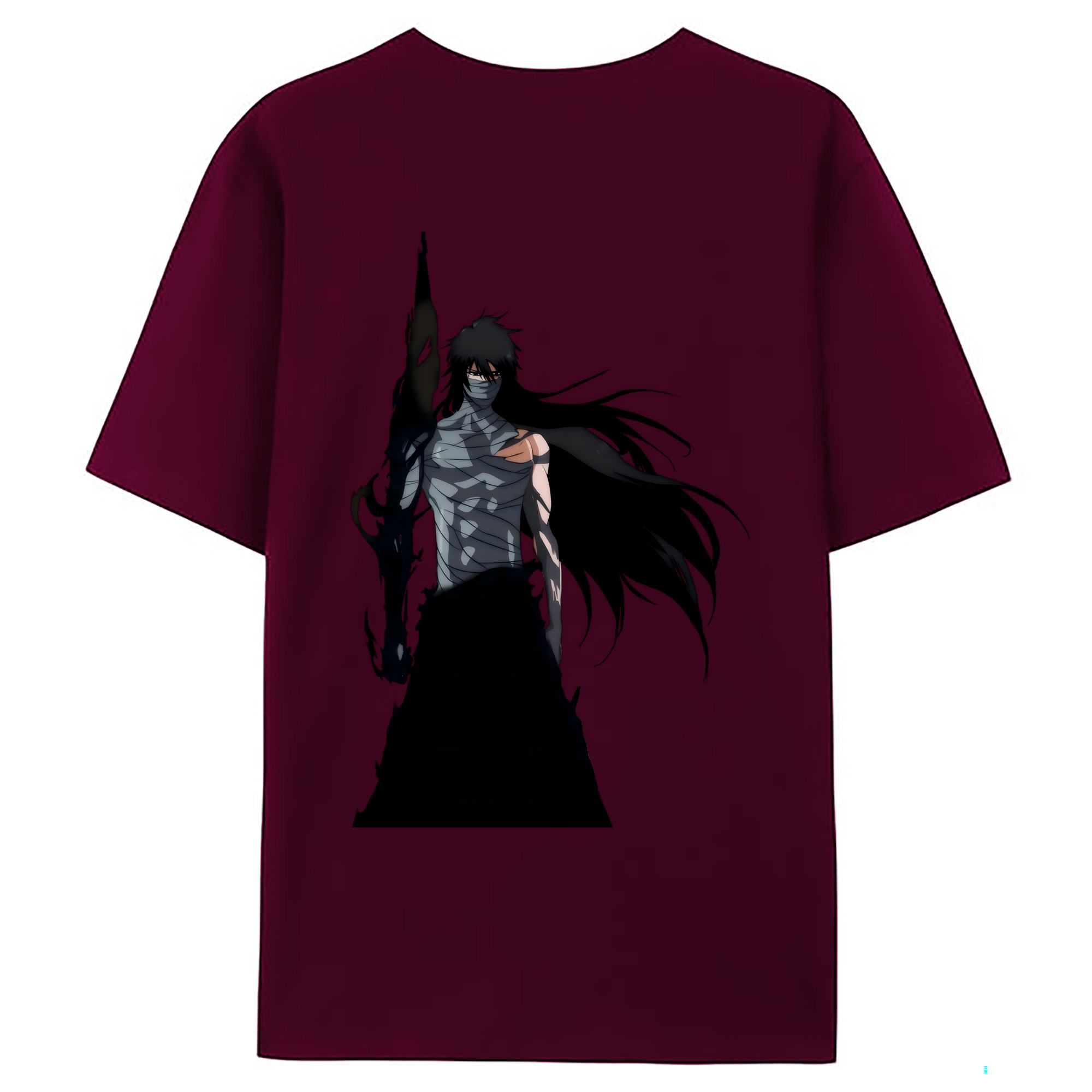 （画像用） ブリーチ 黒崎一護（くろさき いちご）BLEACH Kurosaki Ichigo レディース半袖Tシャツ(バックプリント)